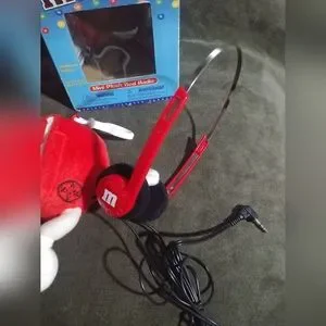 M&M'S | Portable Audio & Video | Am Fm Mm Radio Red | Poshmark